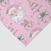 ホットピンクのお父さんクリスマスボウ 薄葉紙 (詳細)