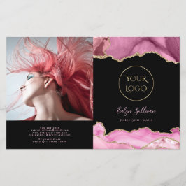 ホットピンクのアガートの2倍パンフレット