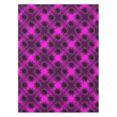 ホットピンクのグラデーションスターボウ テーブルクロス (正面)