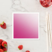 ホットピンクのグラデーション スタンダードカクテルナプキン (インサイチュ)