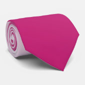 ホットピンクのグラデーション ネクタイ (ロール)