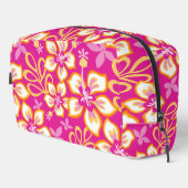 ホットピンクのジャングルサーフパターン ドップキット (右コーナー)