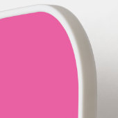 ホットピンクのファッショントレンド色 ピックルボールラケット (左詳細)