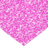 ホットピンクのフェイク大理石テクスチャ ショートテーブルランナー (コーナー)