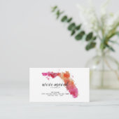 ホットピンクのフロリダの動くアナウンス挿入カード エンクロージャーカード (スタンド正面)