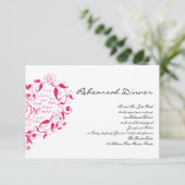 ホットピンクのリハーサルでどんな言語でも愛結婚する 招待状 (スタンド正面)