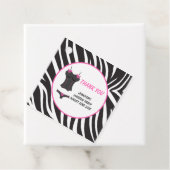 ホットピンクの下着パーティー感謝祭 フェイバータグ (インサイチュ)