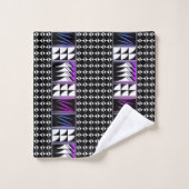 ホットピンクの南西の羽毛恵み バスタオルセット (ウォッシュタオル)