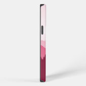 ホットピンクの山々 iPhoneケース (右側面)