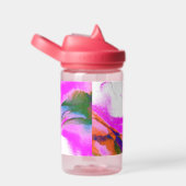 ホットピンクの水色 ウォーターボトル (右面)