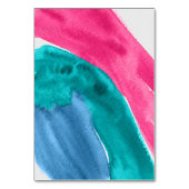 ホットピンクの水色 テーブルナンバー (裏面)