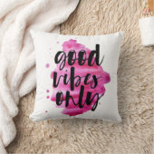 ホットピンクの良いvivibesのみブラシスクリプト クッション (ブランケット)