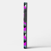 ホットピンクの芝生のボウルのパターン、 Case-Mate iPhoneケース (裏面 / 左)
