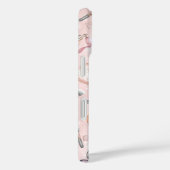 ホットピンクの華やかなメイクアップフォンケース Case-Mate iPhoneケース (裏面 / 右)