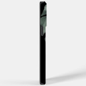 ホットピンクの蘭あなたの名前と熱帯フローラ Case-Mate iPhoneケース (裏面 / 右)