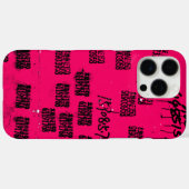 ホットピンクエキゾチックお尻ワン・オブ・ザ・kind Case-Mate iPhoneケース (裏面 (横))