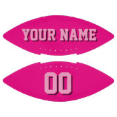 ホットピンクカスタムサッカー アメリカンフットボール (パネル)
