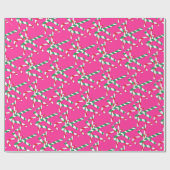 ホットピンクカン ラッピングペーパー (フラット)