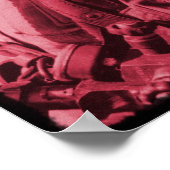 ホットピンクガスマスク ポスター (角)