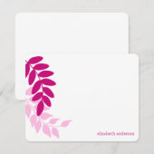 ホットピンクガーデン葉ズ (正面/裏面)