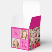 ホットピンクガールズフォトシック広場バースデーパーティー フェイバーボックス (オープン)