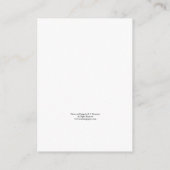 ホットピンクキクフローラ結婚式Rsvpカード エンクロージャーカード (裏面)