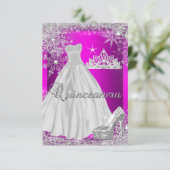 ホットピンクキンセアニェラ15thバースデーパーティー 招待状 (スタンド正面)