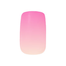ホットピンククリームオンブレMinxネイルラップ