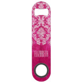 ホットピンクグランジダマスクパタカスタムーン文字 スピード栓抜き (裏面)