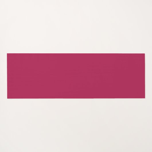 ホットピンクグリッタースターズトレンディーグラムゼン瞑想 ヨガマット (裏面(横))