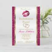 ホットピンクグリッターリップバチェロレッテ2 招待状 (スタンド正面)