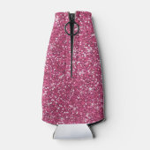 ホットピンクグリッター印刷 ボトルクーラー (裏面)