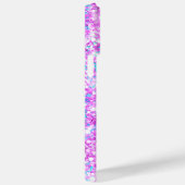 ホットピンクグリッター虹色Glamシグネガーリーチャ Case-Mate iPhoneケース (裏面 / 右)