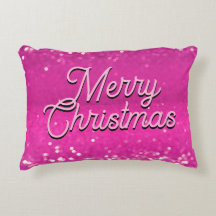 ホットピンクグリッター《写真》ぼけ味カスタム文字