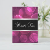 ホットピンクサンキューカード サンキューカード (スタンド正面)