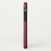 ホットピンクサンド Case-Mate iPhoneケース (裏面/左)