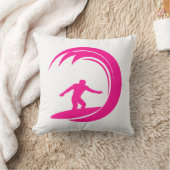 ホットピンクサーフィン クッション (ブランケット)