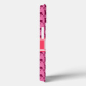 ホットピンクシカパーソナライズされた名 Case-Mate iPhoneケース (裏面 / 右)