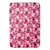 ホットピンクスカル バスマット (正面縦)