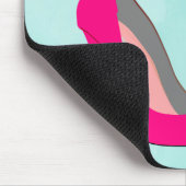 ホットピンクスティレット高ヒールシューシックパーソナライズされた マウスパッド (コーナー)