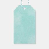 ホットピンクスティレット高ヒールシューシックビズ感謝してい ギフトタグ (裏面)