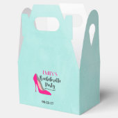 ホットピンクスティレット高ヒールバチェロレッテ フェイバーボックス (オープン)