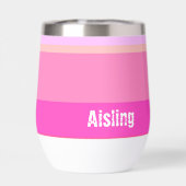 ホットピンクストライプのカスタム (背面)