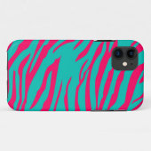 ホットピンクゼブラiPhone 5 Mate Kolly There™ケース Case-Mate iPhoneケース (裏面(横))