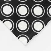 ホットピンクダマスク毛布 フリースブランケット (角)