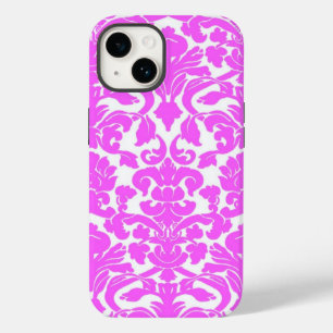 ホットピンクダマスクiPhone 14ケース Case-Mate iPhone 14ケース