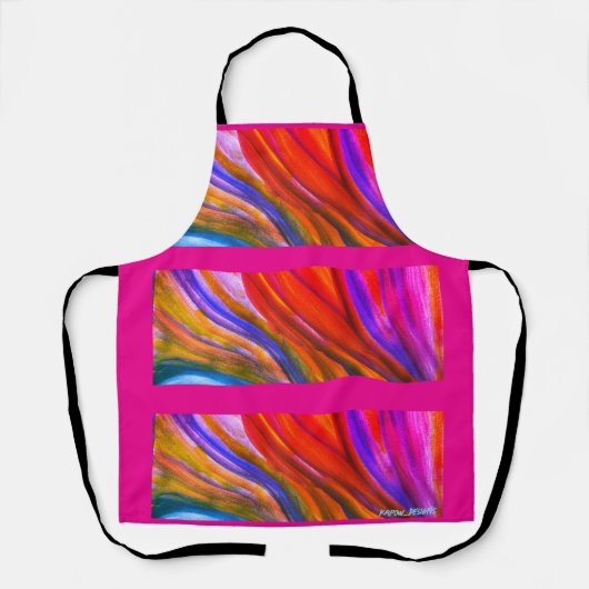 ホットピンクデザートインスピレーションエプロン2 エプロン (正面)