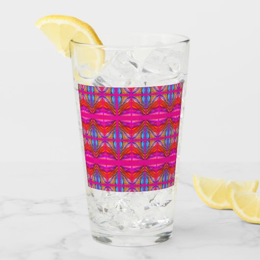 ホットピンクデザートインスピレーションタンブラーガラス2 タンブラーグラス (アイス正面)