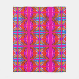 ホットピンクデザートインスピレーションフリースブランケット フリースブランケット