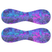 ホットピンクトリップ（幻覚体験）のようなとブルーの印象派の風景 ソフトボール (パネル)